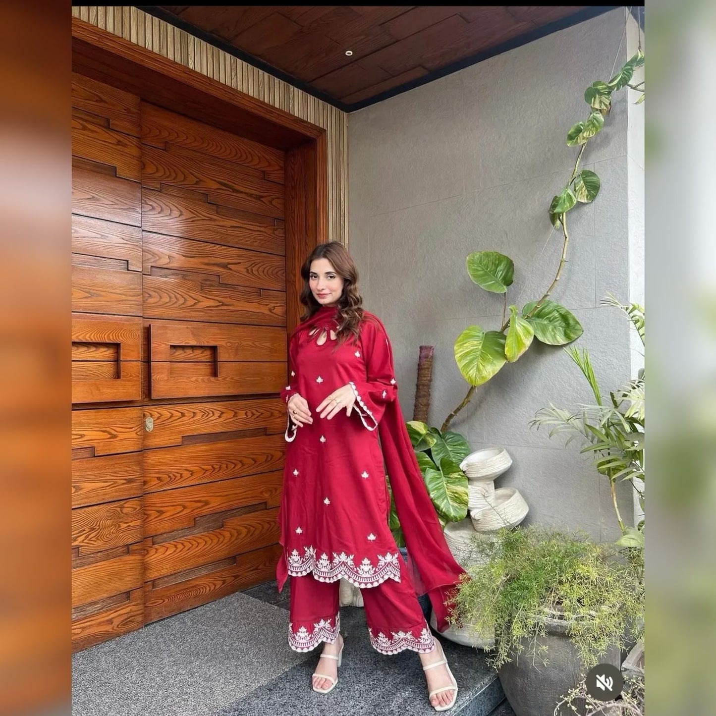 Red Rose Three Piece