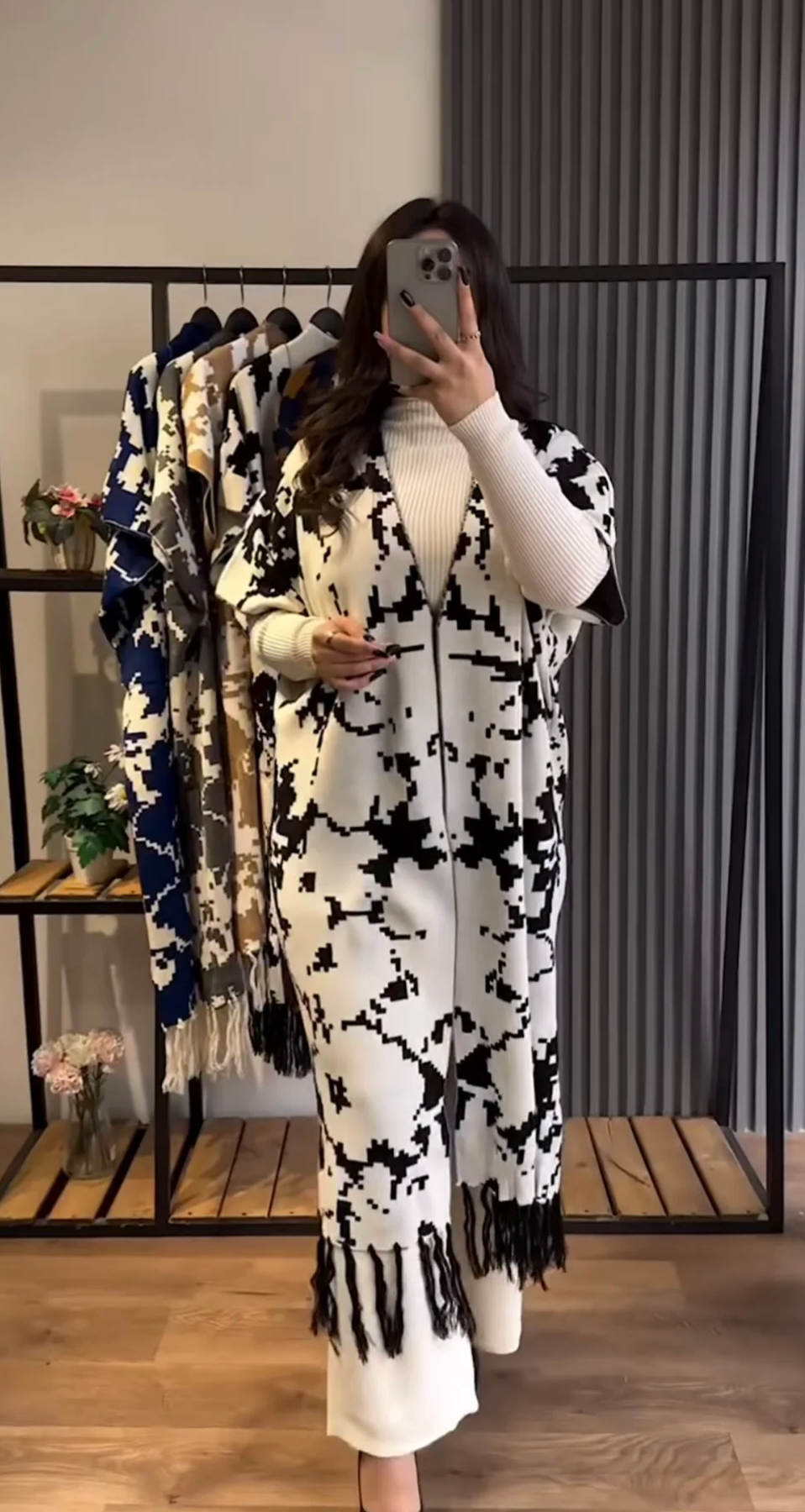 Capshawl Printed Three Piece