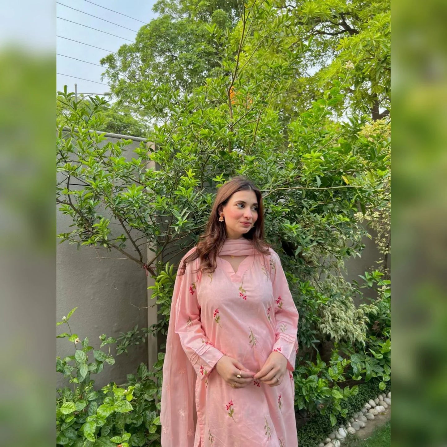 Janan 3pcs Stitched Dress